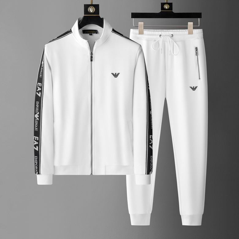 Wholesale Cheap A rmani Long Sleeve Replica Tracksuits for Sale