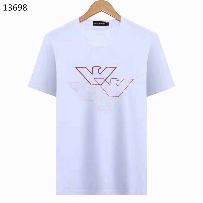 Wholesale Cheap A rmani Replica Short Sleeve T shirts for Sale