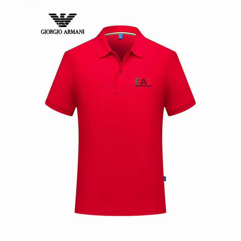 Wholesale Cheap A rmani mens Polo Short Sleeve Lapel T Shirts for Sale