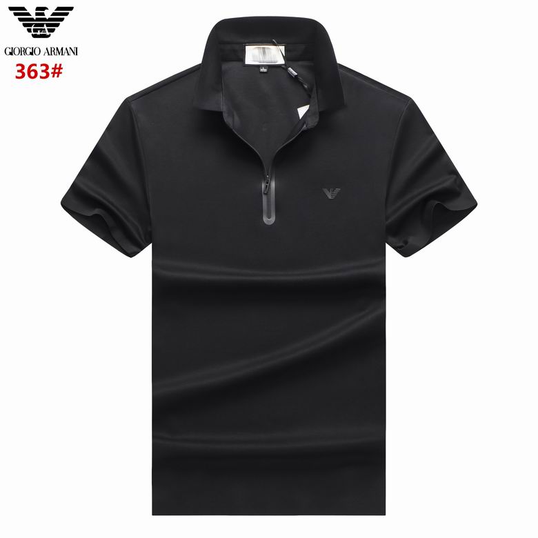 Wholesale Cheap A rmani Short Sleeve Lapel T Shirts for Sale