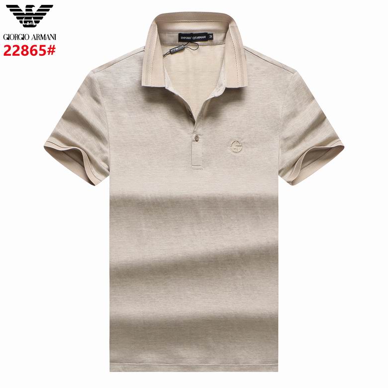 Wholesale Cheap A rmani Short Sleeve Lapel T Shirts for Sale