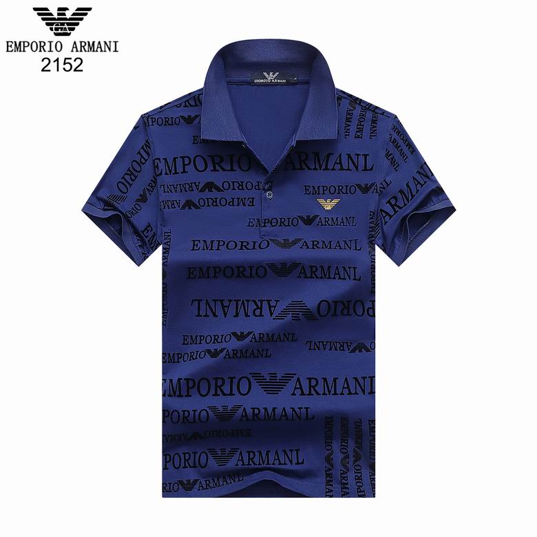 Wholesale Cheap A rmani Short Sleeve Lapel T Shirts for Sale