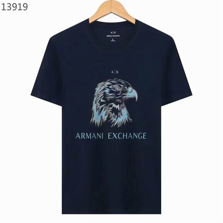 Wholesale Cheap A rmani Replica Short Sleeve T shirts for Sale