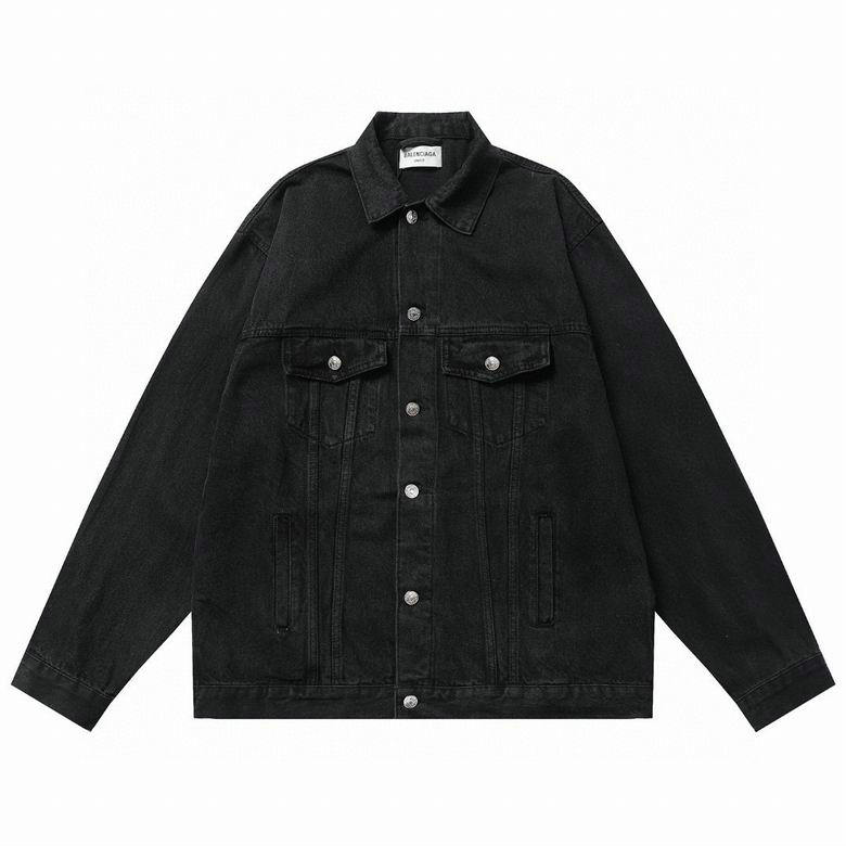 Wholesale Cheap B alenciaga Denim Jackets for Sale