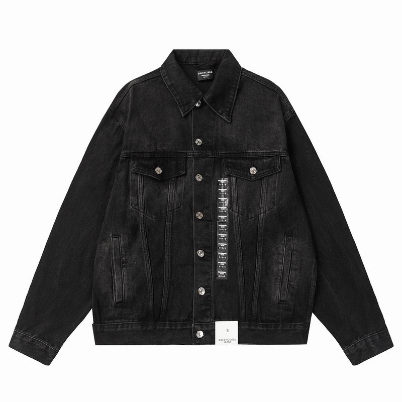 Wholesale Cheap B Alenciaga Replica Denim Jackets for Sale