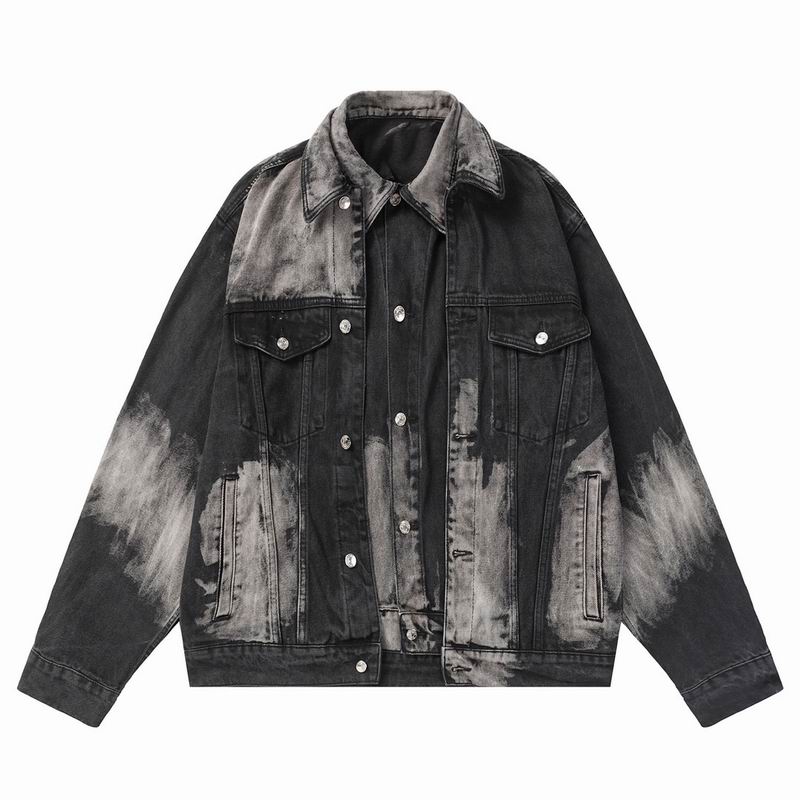 Wholesale Cheap B Alenciaga Replica Denim Jackets for Sale