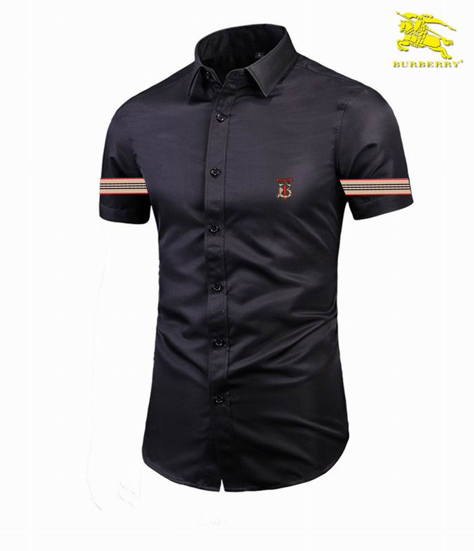 Wholesale Cheap B urberry Short Sleeve Shirts for Sale