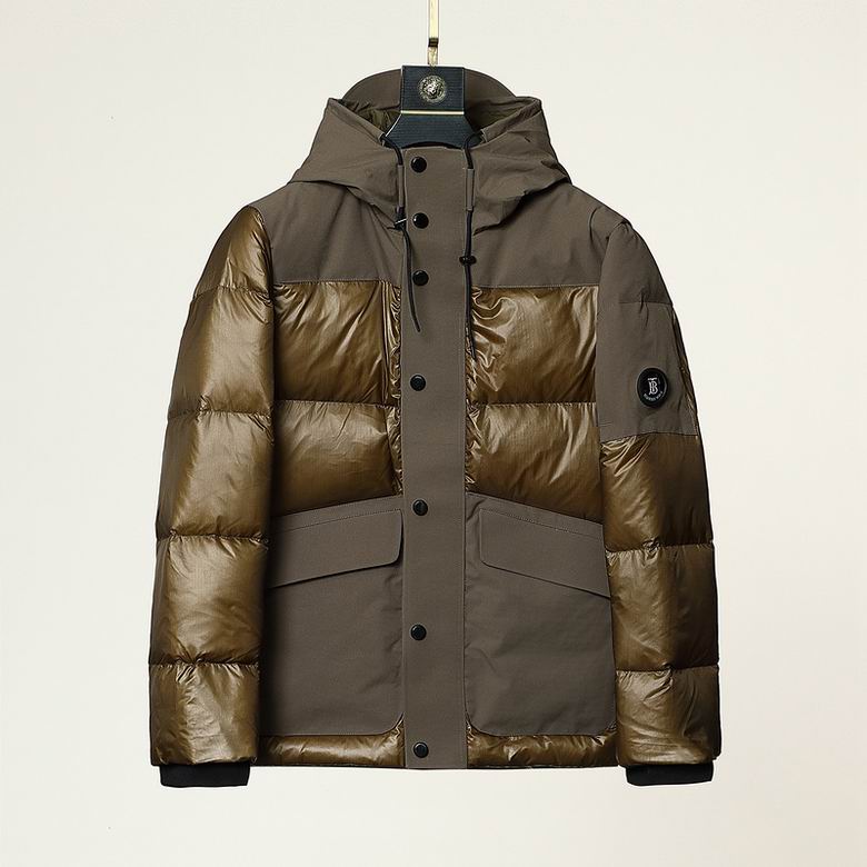 Wholesale Cheap B urberry men Down Jackets for Sale