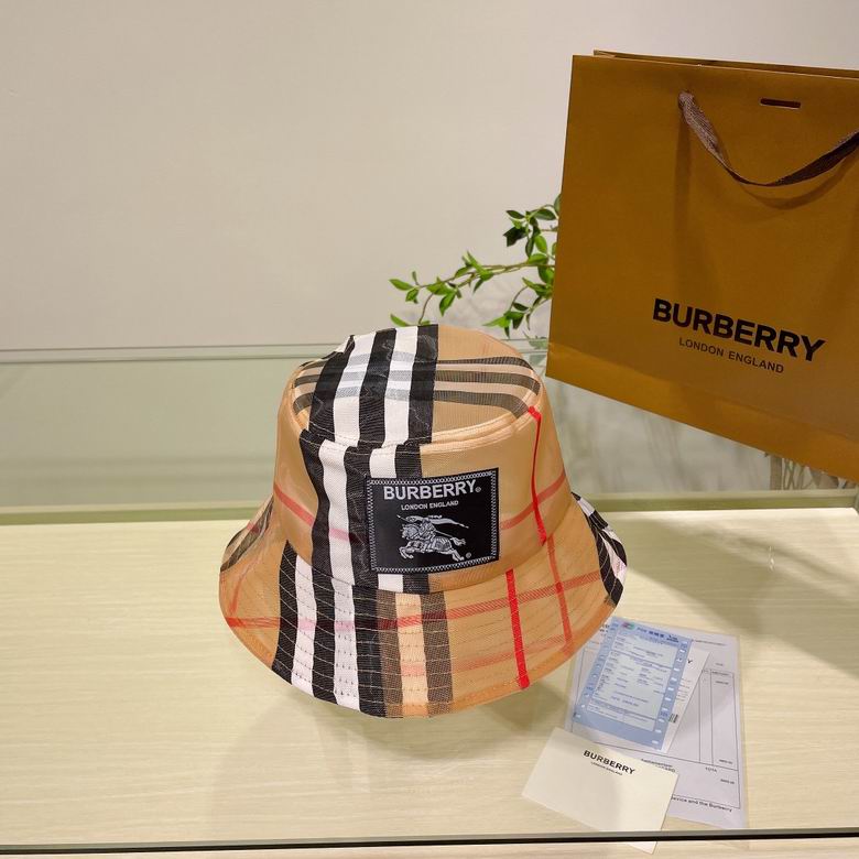 Wholesale Cheap B urberry Bucket Hats for Sale