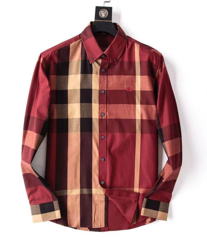 Wholesale High-quality B.urberry Long Sleeve Replica Designer Shirts for Sale