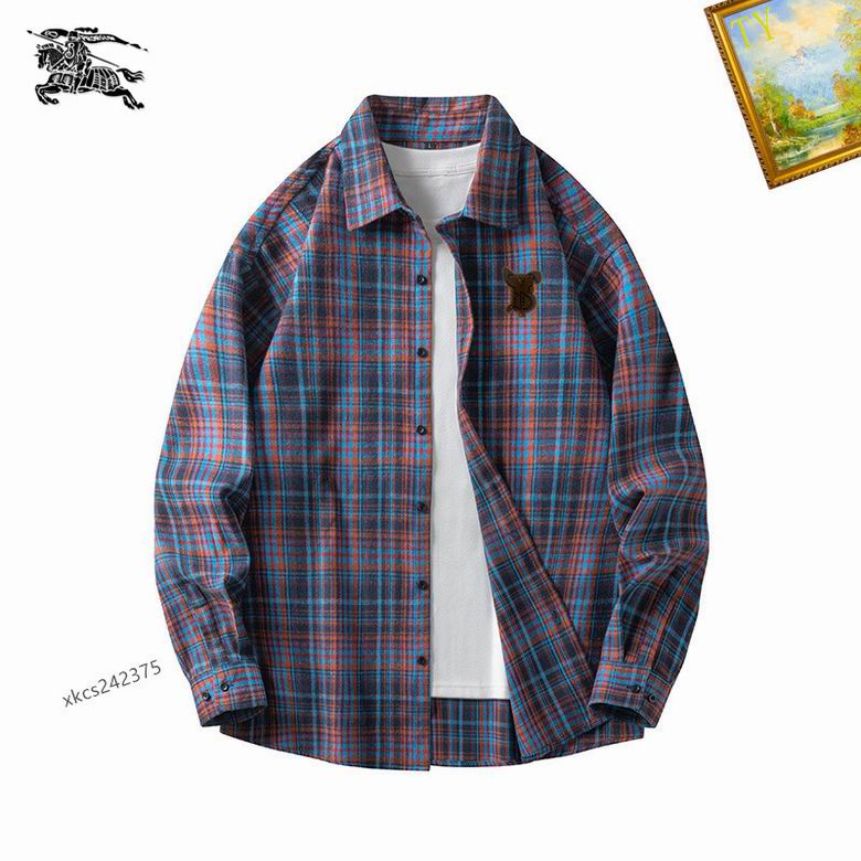Wholesale High-quality B.urberry Long Sleeve Replica Designer Shirts for Sale