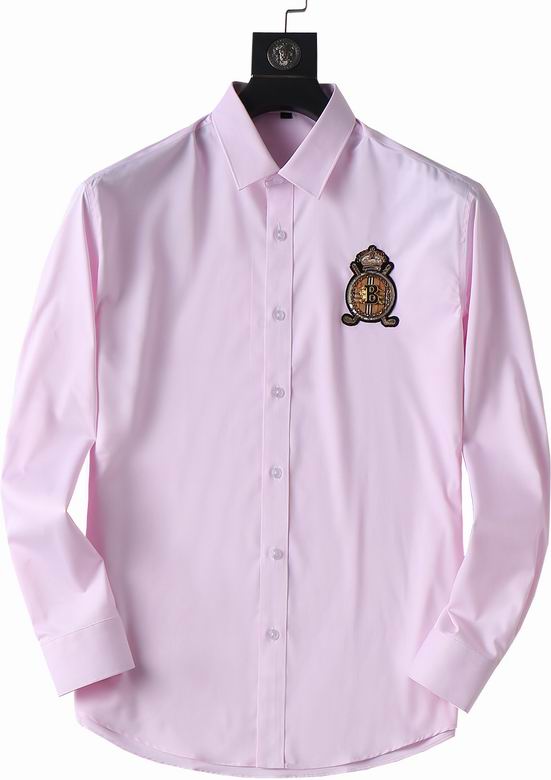 Wholesale Cheap B urberry Long Sleeve Replica Shirts for Sale