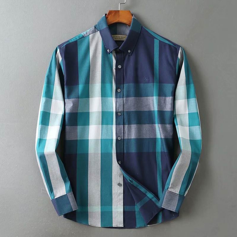 Wholesale Cheap B.urberry Long Sleeve Shirts for Sale