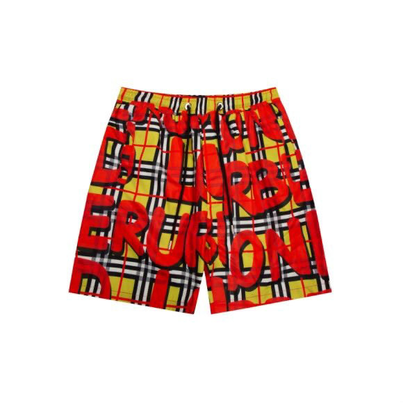 Wholesale Cheap B urberry Replica Beach Shorts for Sale