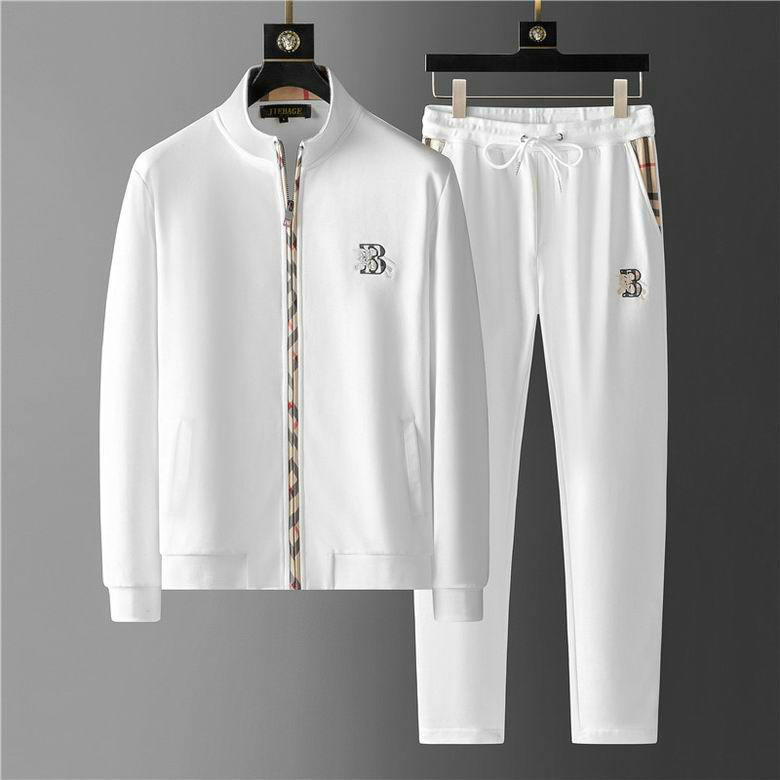 Wholesale Cheap B urberry Replica Designer Tracksuits for Sale