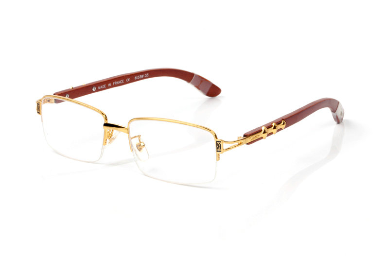 Wholesale Cheap Cartier Wooden Leg Samsung Glasses Frames for sale