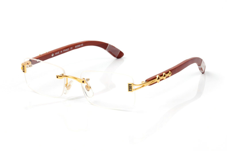 Wholesale Cheap Cartier Wooden Leg Samsung Glasses Frames for sale