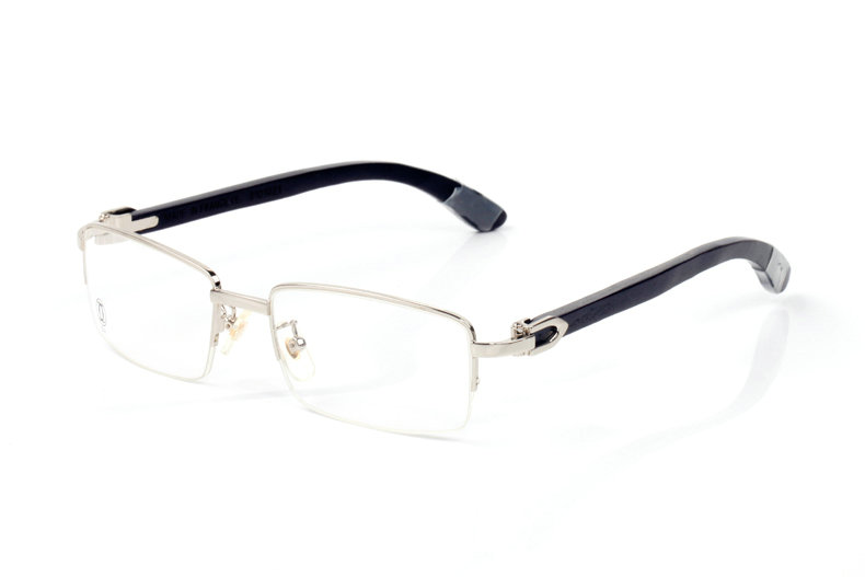 Wholesale Cheap Cartier Wooden Leg glasses Frames for sale