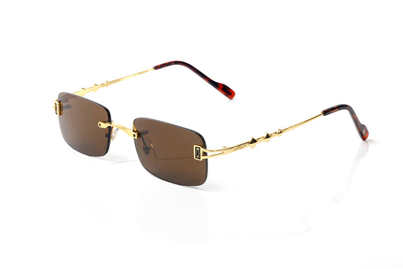 Wholesale Cheap Cartier Metal Glasses Frames for sale