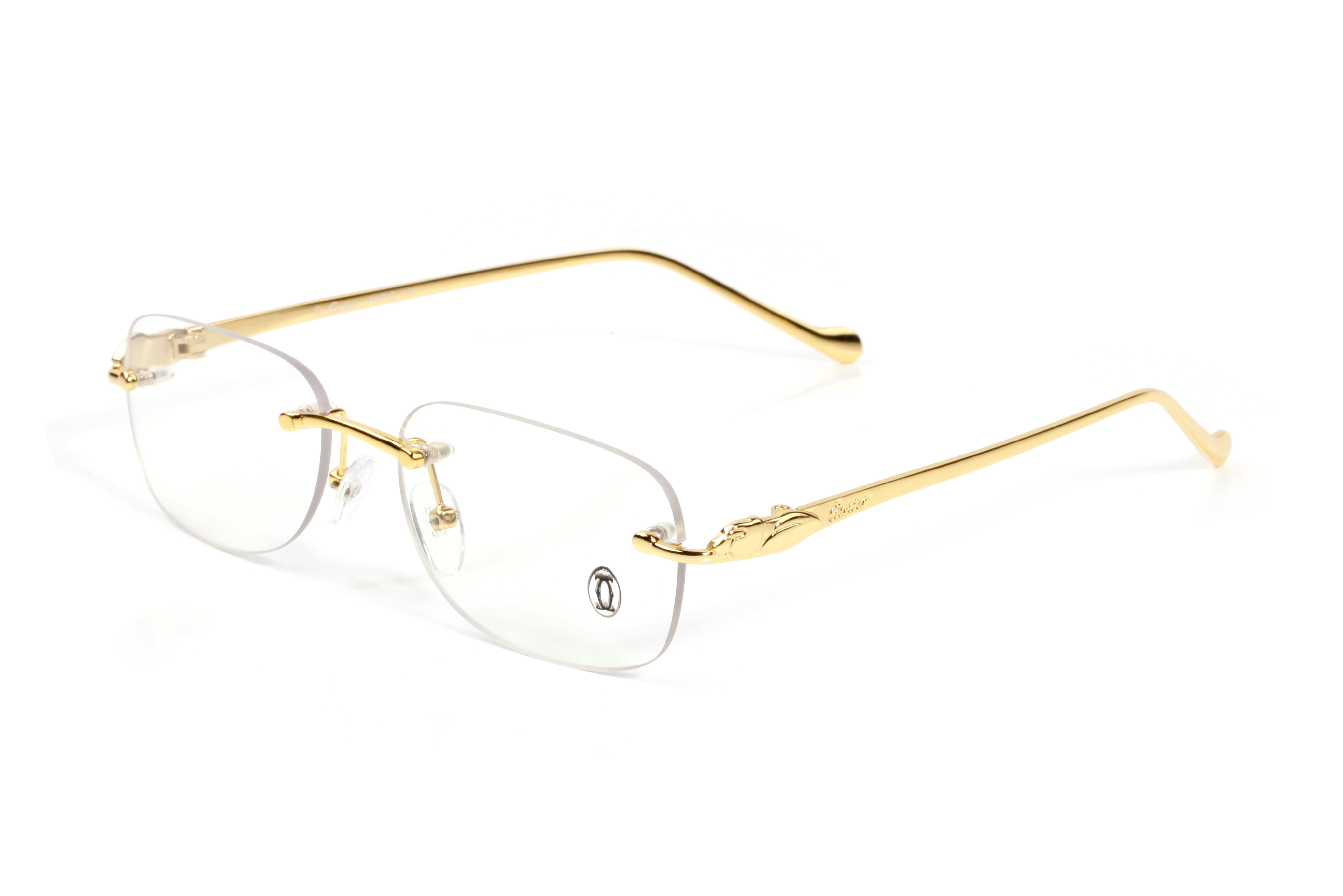 Wholesale Cheap Cartier Leopard Head Glasses Frames for sale