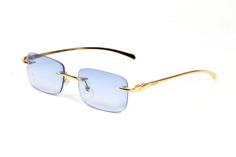 Wholesale Cheap Cartier Leopard Head Glasses Frames for sale