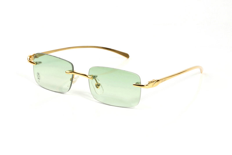 Wholesale Cheap Cartier Leopard Head Glasses Frames for sale