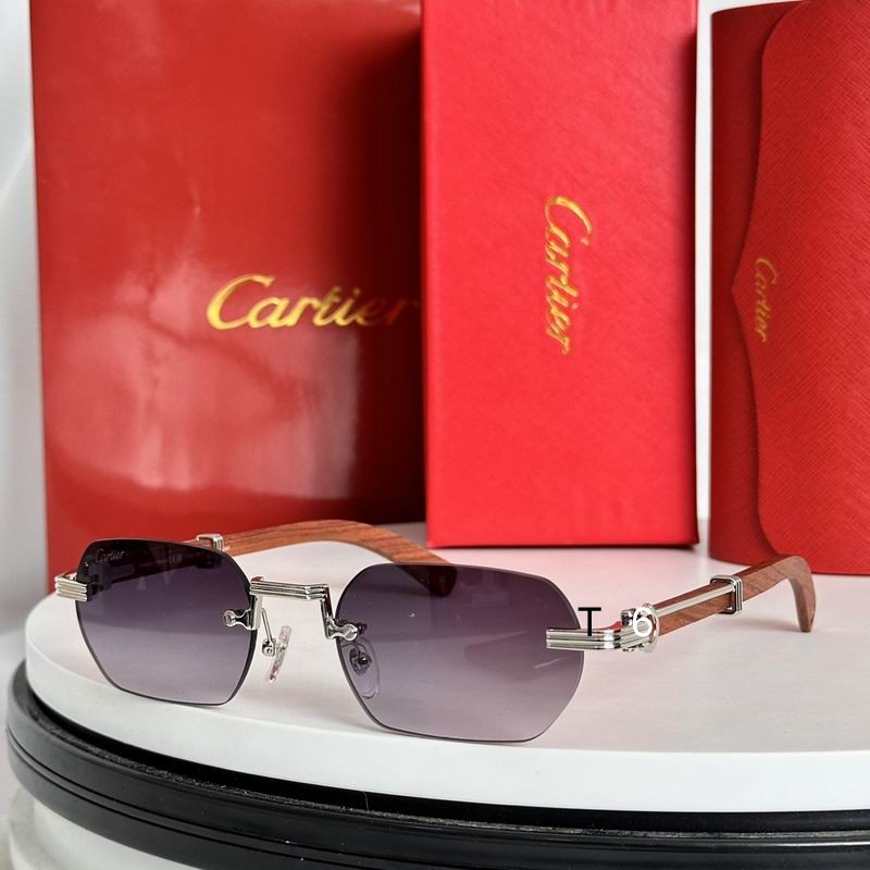 Wholesale Cheap High Quality Cartier Replica Sunglasses Wood Eyeglasses Frames for Sale