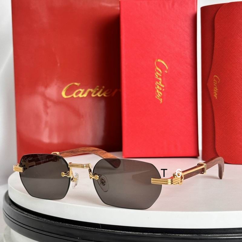 Wholesale Cheap High Quality Cartier Replica Sunglasses Wood Eyeglasses Frames for Sale