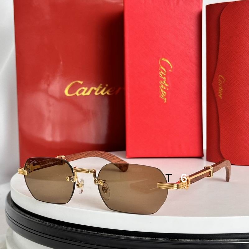 Wholesale Cheap High Quality Cartier Replica Sunglasses Wood Eyeglasses Frames for Sale