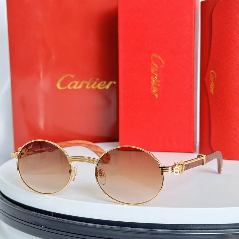 Wholesale Cheap High Quality Cartier Replica Sunglasses Wood Eyeglasses Frames for Sale