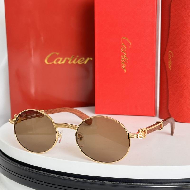 Wholesale Cheap High Quality Cartier Replica Sunglasses Wood Eyeglasses Frames for Sale