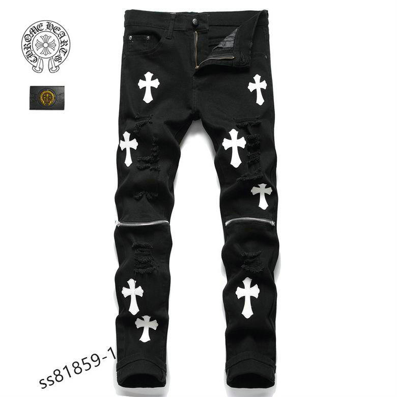 Wholesale Cheap Chrome Hearts Replica Designer Jeans for Sale