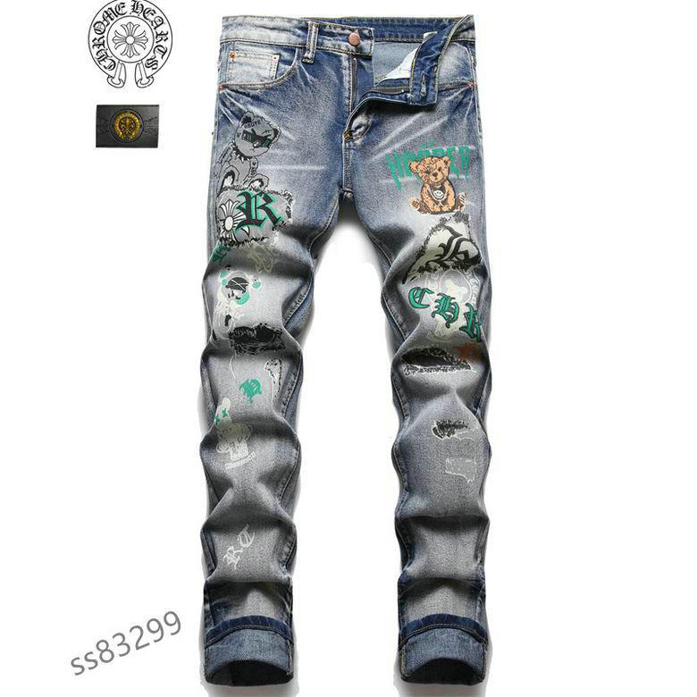 Wholesale Cheap Chrome Hearts Replica Designer Jeans for Sale