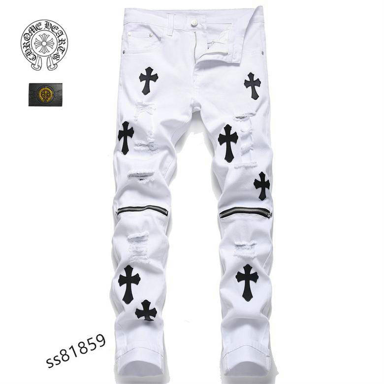 Wholesale Cheap Chrome Hearts Replica Designer Jeans for Sale