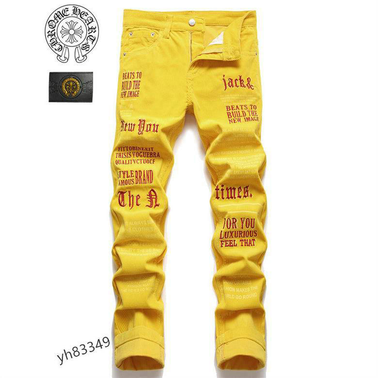 Wholesale Cheap Chrome Hearts Replica Designer Jeans for Sale