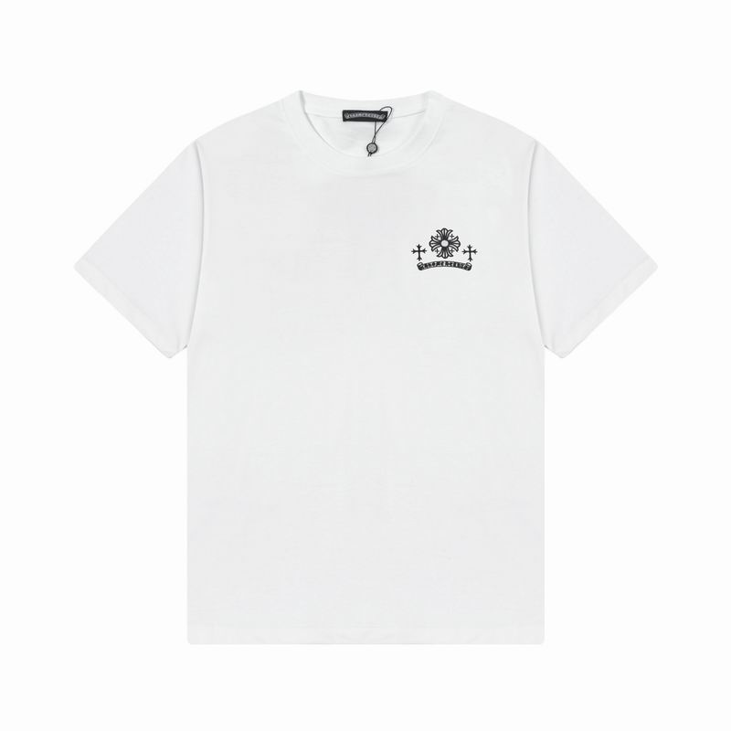 Wholesale High-quality Casual Chrome Hearts Short Sleeve Replica Designer T Shirts for Sale