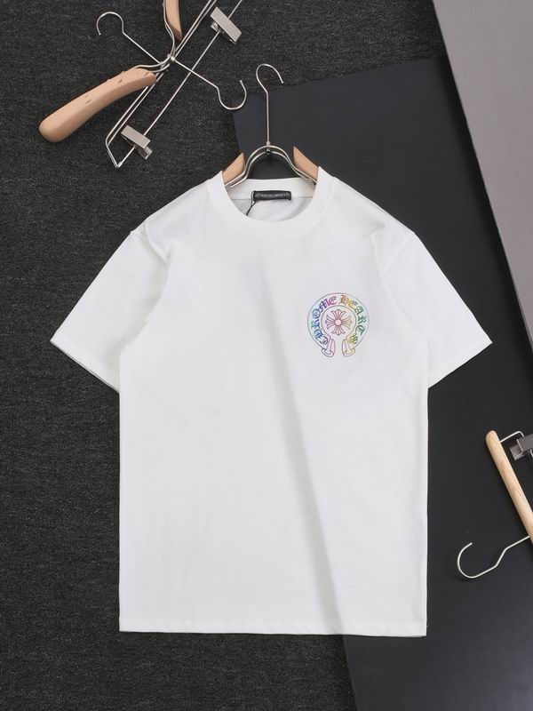 Wholesale High-quality Casual Chrome Hearts women Short Sleeve Replica Designer T Shirts for Sale
