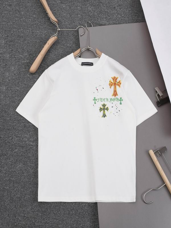 Wholesale High-quality Casual Chrome Hearts women Short Sleeve Replica Designer T Shirts for Sale