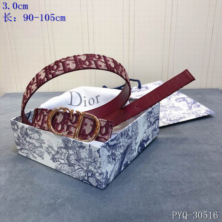 Wholesale Cheap D ior AAA Belts for Sale