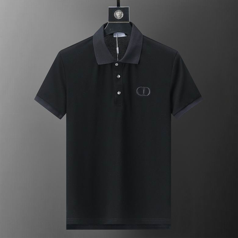 Wholesale Cheap D.ior Short Sleeve Lapel T shirts for Sale