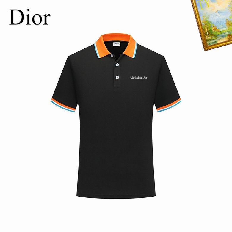 Wholesale Cheap D.ior Short Sleeve Lapel T shirts for Sale