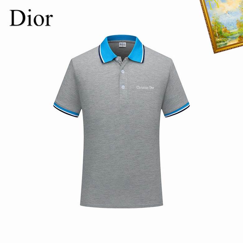 Wholesale Cheap D.ior Short Sleeve Lapel T shirts for Sale