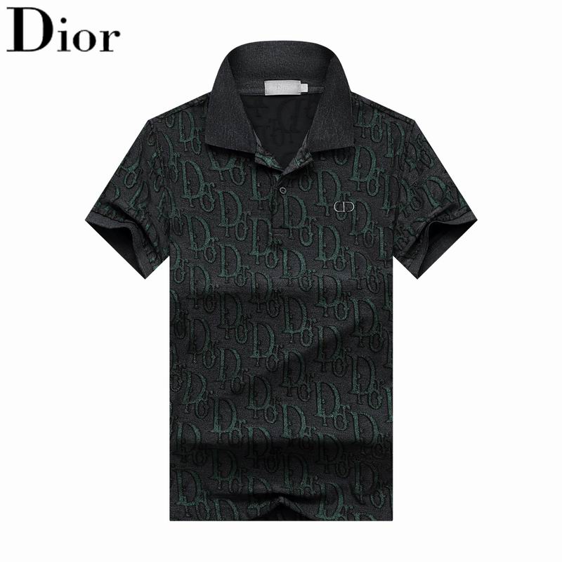 Wholesale Cheap D.ior Short Sleeve Lapel T shirts for Sale