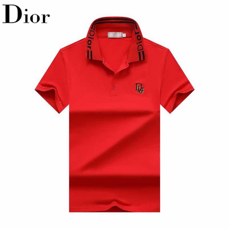 Wholesale Cheap D.ior Short Sleeve Lapel T shirts for Sale