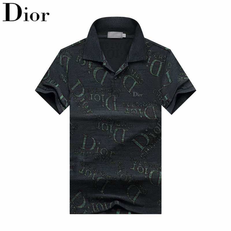 Wholesale Cheap D.ior Short Sleeve Lapel T shirts for Sale