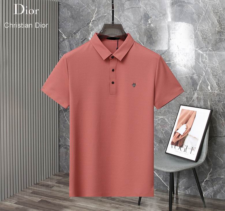 Wholesale Cheap D.ior Short Sleeve Lapel T shirts for Sale