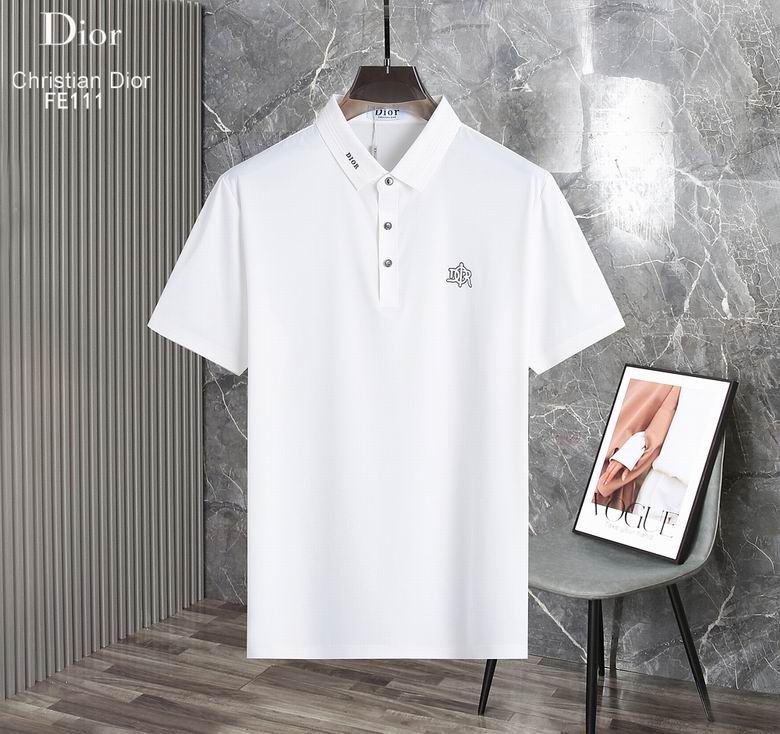 Wholesale Cheap D.ior Short Sleeve Lapel T shirts for Sale