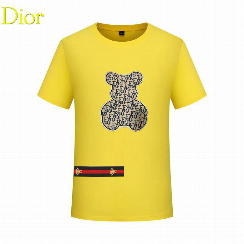 Wholesale Cheap D.ior Short Sleeve Round Collar T shirts for Sale
