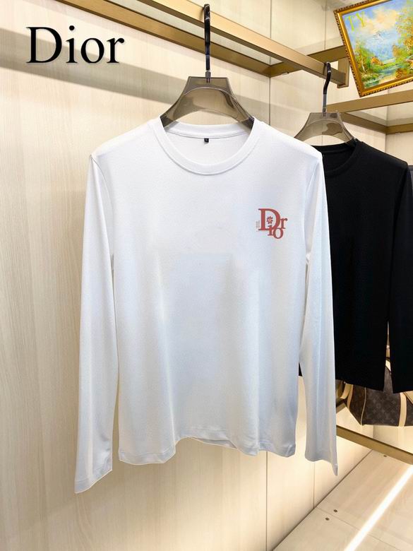 Wholesale Cheap D.ior Long Sleeve T shirts for Sale