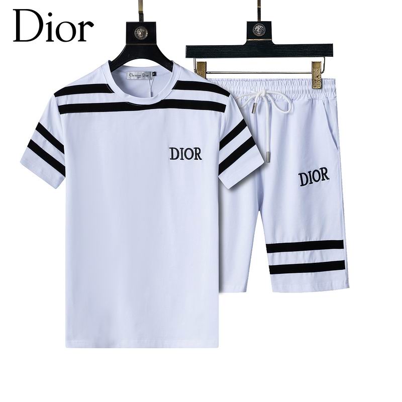 Wholesale Cheap High Quality D.ior Short Sleeve Designer Tracksuits for Sale